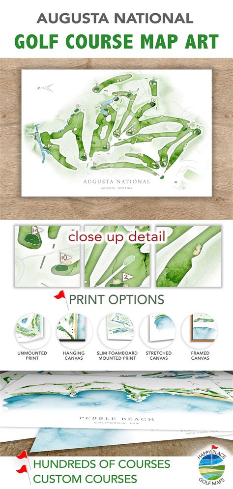 Image result for Printable Augusta National Course Map