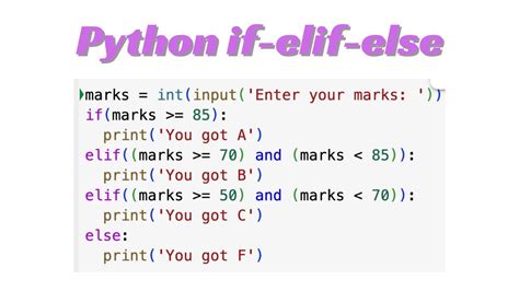 Image result for Python Grades If Elif Else
