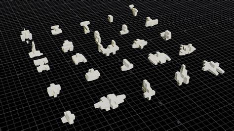 Toradh íomhá ar Random Shape Generator 2D