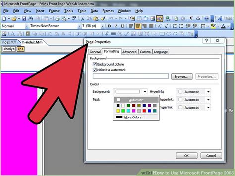 Image result for How to Create a Website Using FrontPage