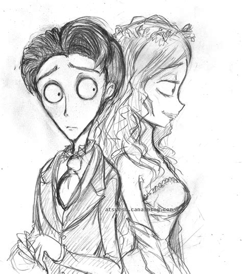 Image result for Victoria Corpse Bride Drawing