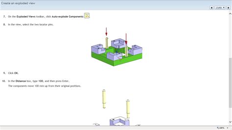 Breakout Section View in NX Modeling に対する画像結果