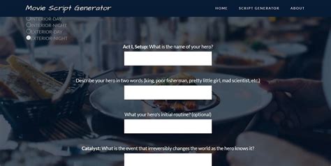 Best AI Script Model に対する画像結果
