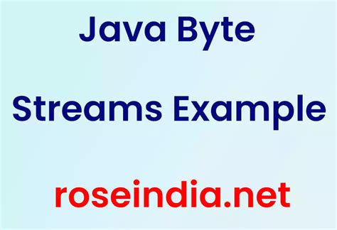 Java Byte Example に対する画像結果