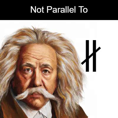 Not Parallel Sign に対する画像結果