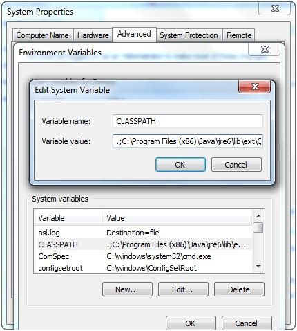 Java Add Classpath Environment Variable に対する画像結果