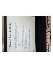 Image result for External Cause Coding Practice Exercises