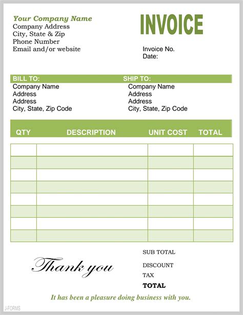 Image result for Sample Invoice Generator