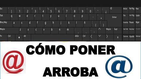 Image result for Como Escribir El Arroba En Laptop
