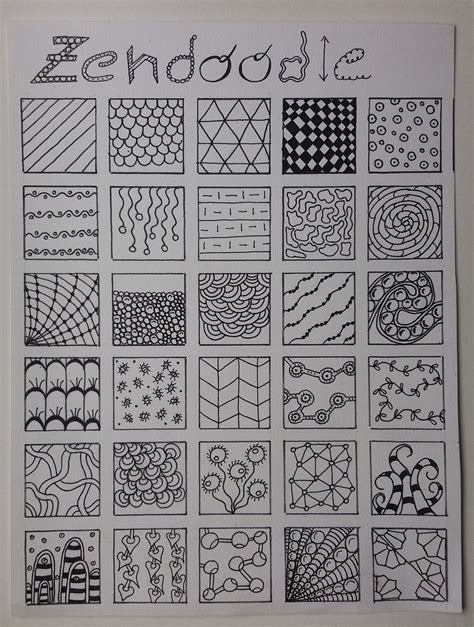 Colored Simple Zentangle Patterns に対する画像結果
