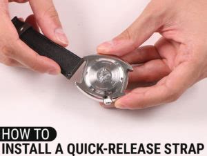 Image result for Using a Quick Release Watch Strap