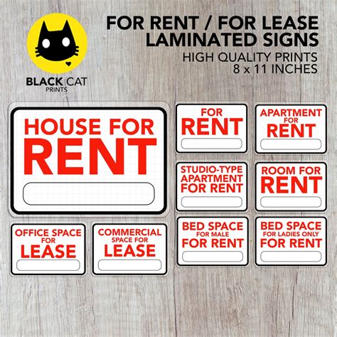 For Lease Sample Signage に対する画像結果