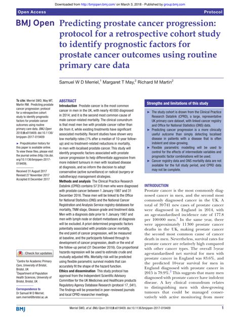 Image result for Progression Model of Prostate Cancer