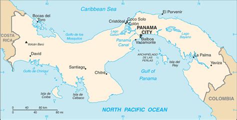 Image result for Panama On a Map Simple