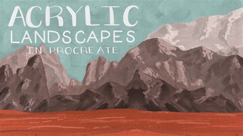 Toradh íomhá ar Procreate Landscapes Course