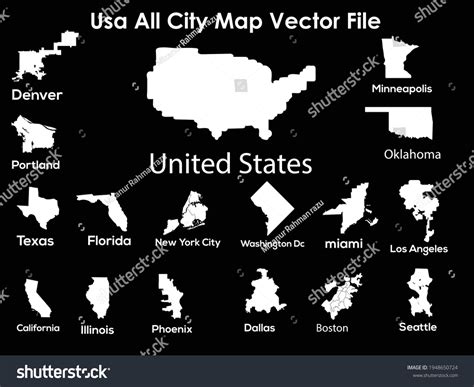 USA Map City に対する画像結果