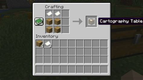 How to Make a Cartography Table in Minecraft | DiamondLobby