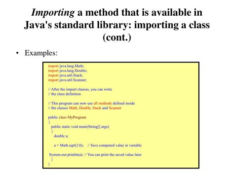 Importing Classes in Java માટે ઇમેજ પરિણામ