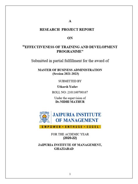 Project On Training and Development に対する画像結果