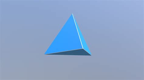 Toradh íomhá ar 3D Triangular Based Pyramid