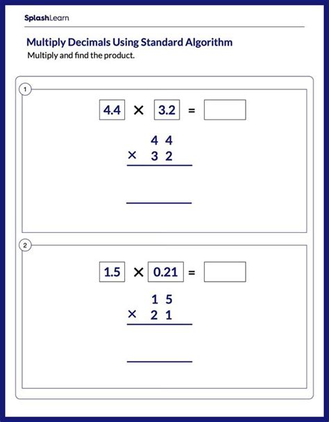Image result for Column Method Multiplication Decimals