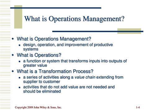 Image result for What Is Operations Management