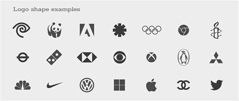 Image result for Example of Logo with Different Shape
