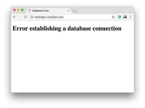 Stepp Database Error に対する画像結果