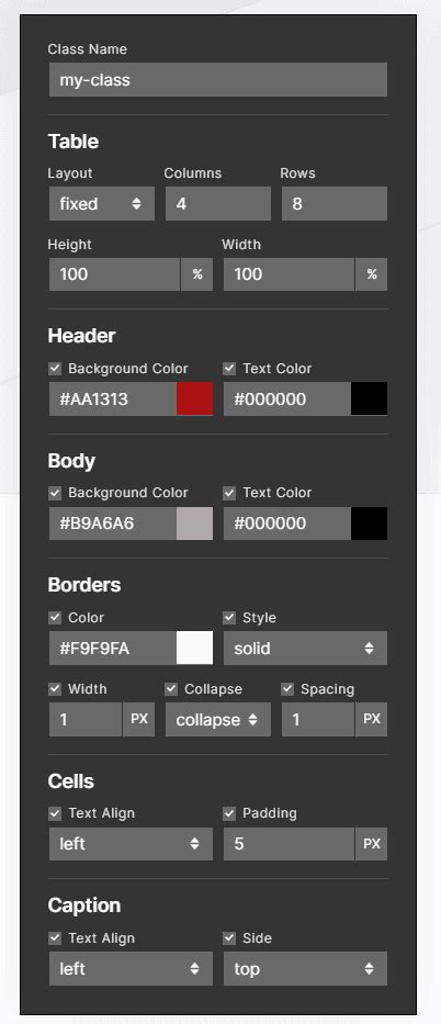 Image result for Nice HTML Templates That Outputs a Table