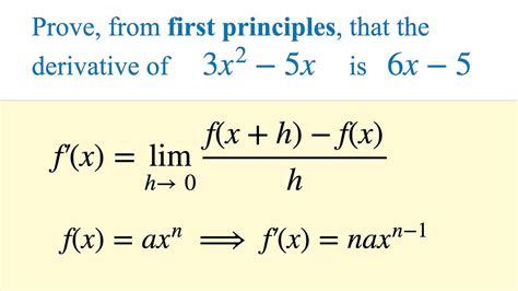 Toradh íomhá ar Finding the First Derivative of a Function
