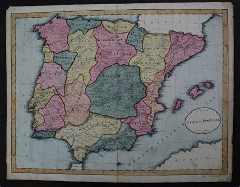 Image result for Map of Spain in 1809