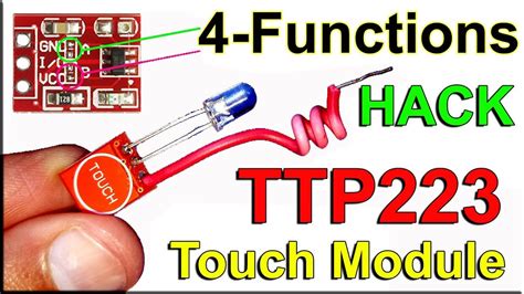 Image result for How to Use Arduino Touch Sensor Ttp223