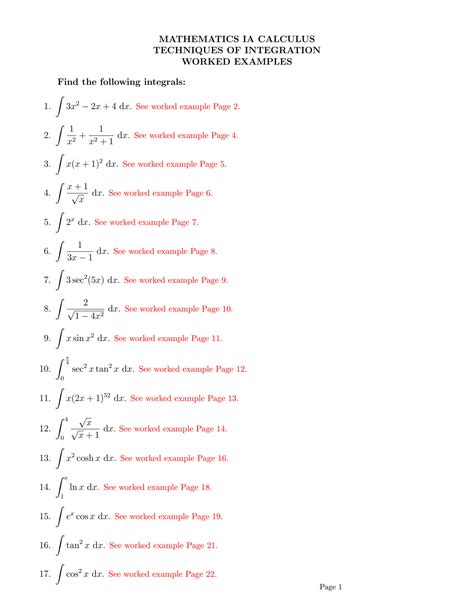 Image result for Simple Integration Examples