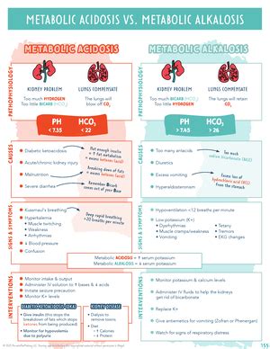Toradh íomhá ar Respiratory Acidosis Flow Chart