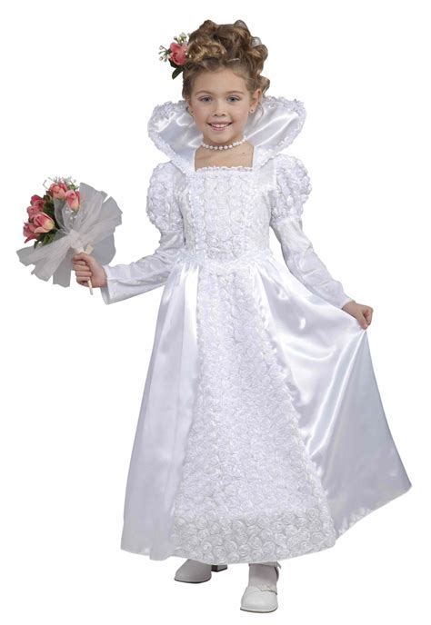 Toradh íomhá ar Kids Bride Costume