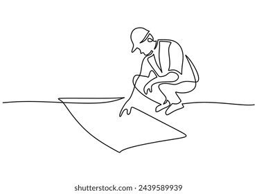 Image result for Continuous Line Drawing Green Card