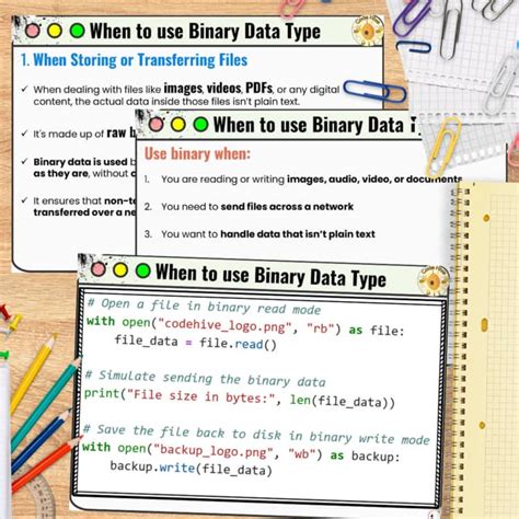 Image result for Binary Data Type in Python