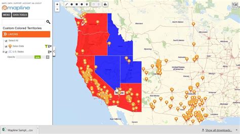 Toradh íomhá ar How to Create a Color Coded County Map