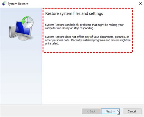 Toradh íomhá ar Restore to an Earlier Time