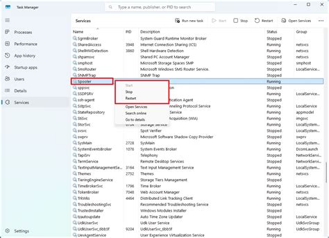 Image result for Task Manager Services List