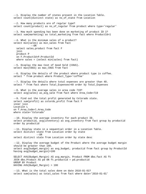 Afbeeldingsresultaten voor SQL Case Study PDF