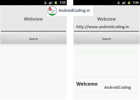 Toradh íomhá ar Webview in Android Studio