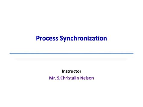 Image result for Process Synchronization PPT