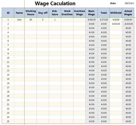 Computing Wages Worksheet に対する画像結果