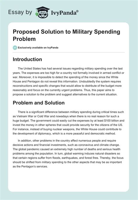 Army Proposed Problem Statement Example に対する画像結果