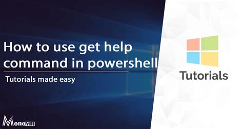 Afbeeldingsresultaten voor Help Command in PowerShell