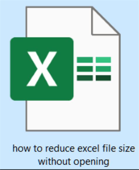 Toradh íomhá ar How to Decrease Excel File Size