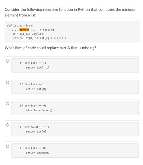 Image result for Parts of a Recursive Function Python