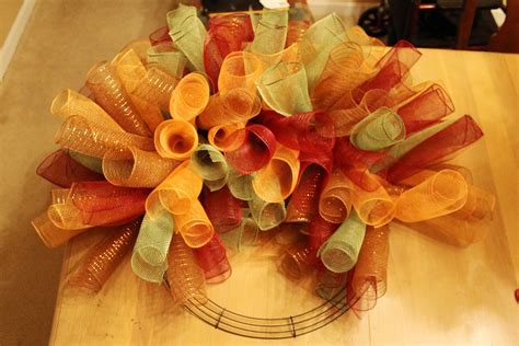 Toradh íomhá ar Deco Mesh Wreath Tutorial