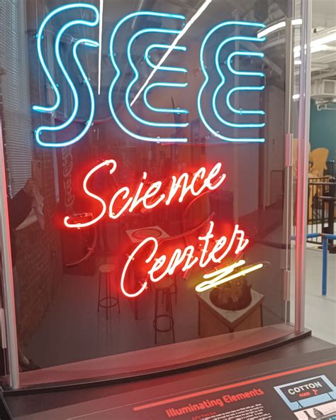 Image result for Science Center Sign